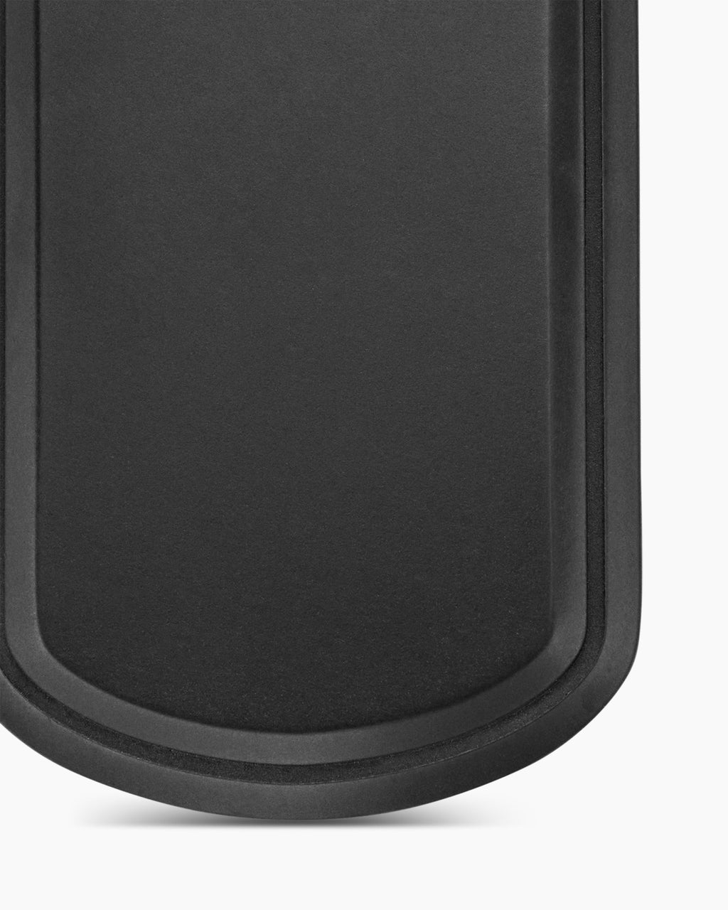 Sculpted Cable Tag in Black Titanium, 35mm