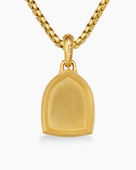 St. Anthony Amulet in 18K Yellow Gold, 21.8mm