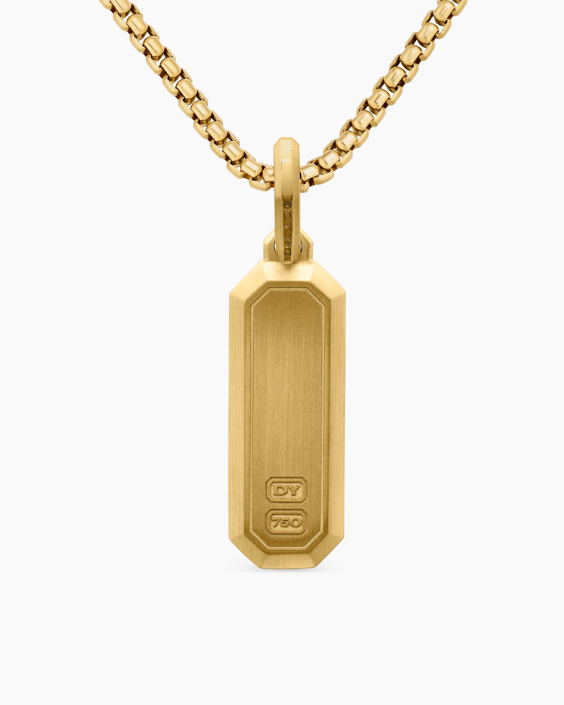 Streamline® Amulet in 18K Yellow Gold, 28mm