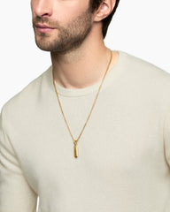 Streamline® Amulet in 18K Yellow Gold, 28mm