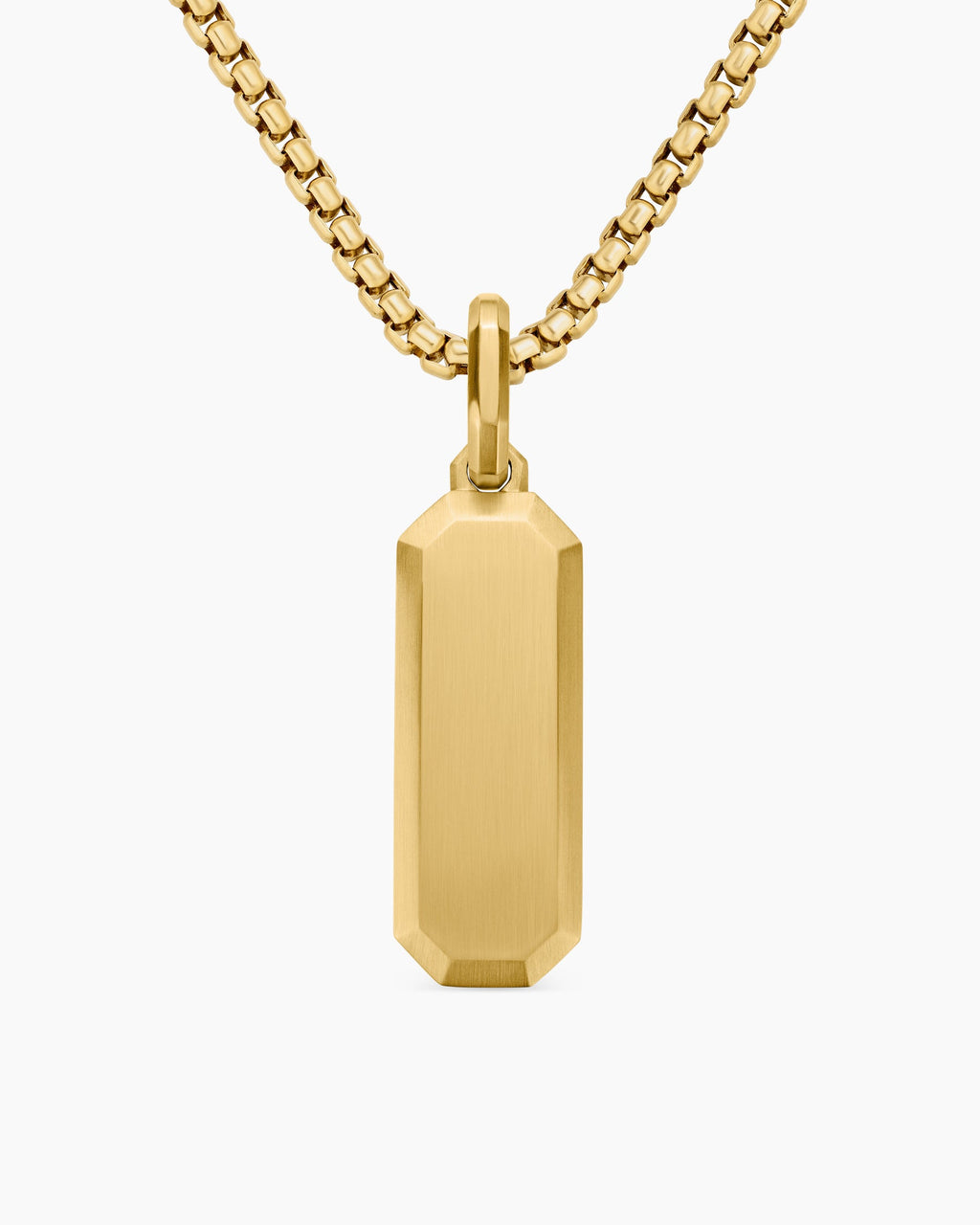 Streamline® Amulet in 18K Yellow Gold, 28mm