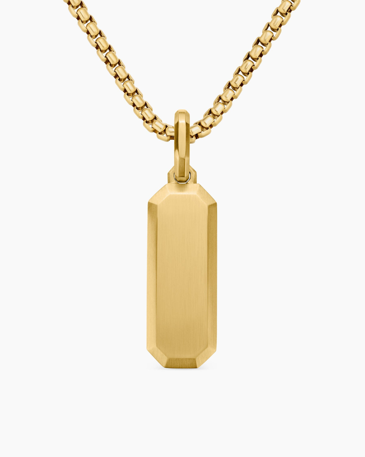 Streamline® Amulet in 18K Yellow Gold, 28mm