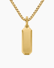 Streamline® Amulet in 18K Yellow Gold, 28mm
