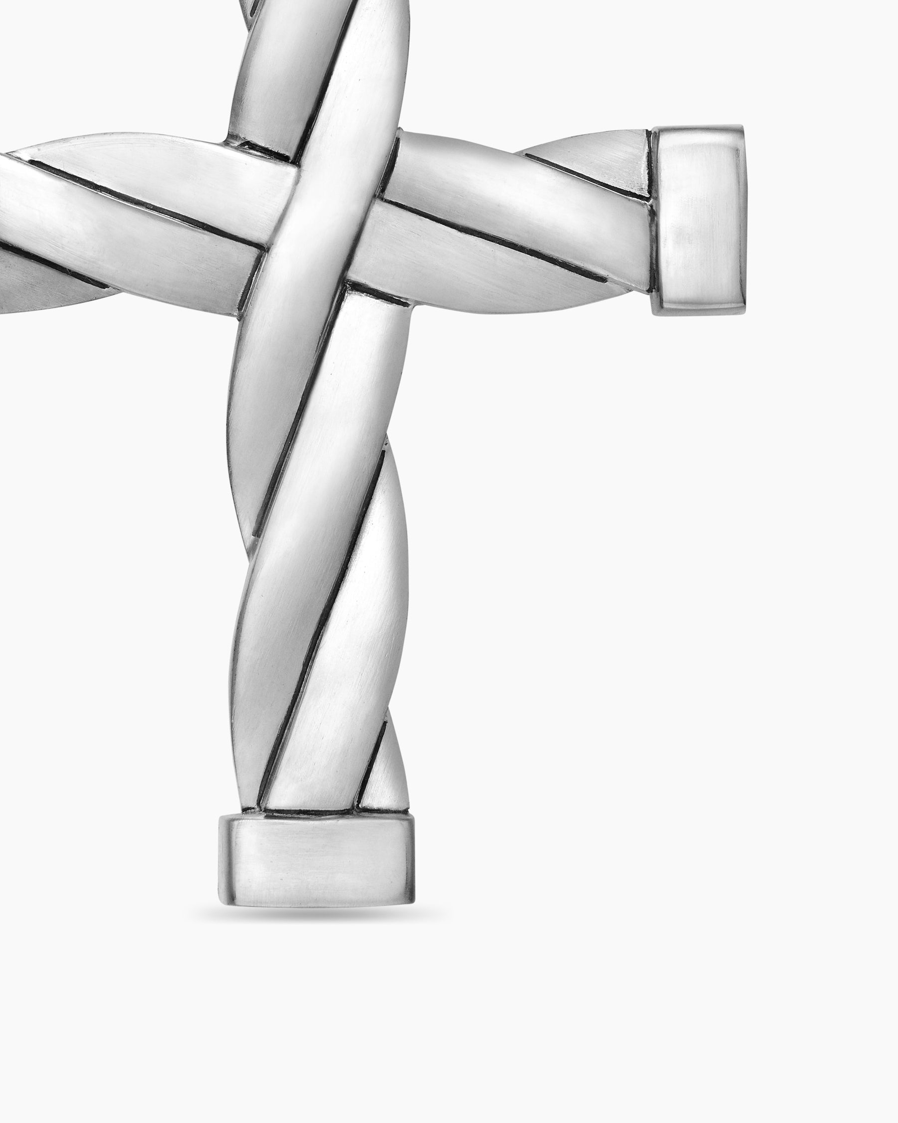 DY Helios™ Cross Pendant in Sterling Silver, 36mm