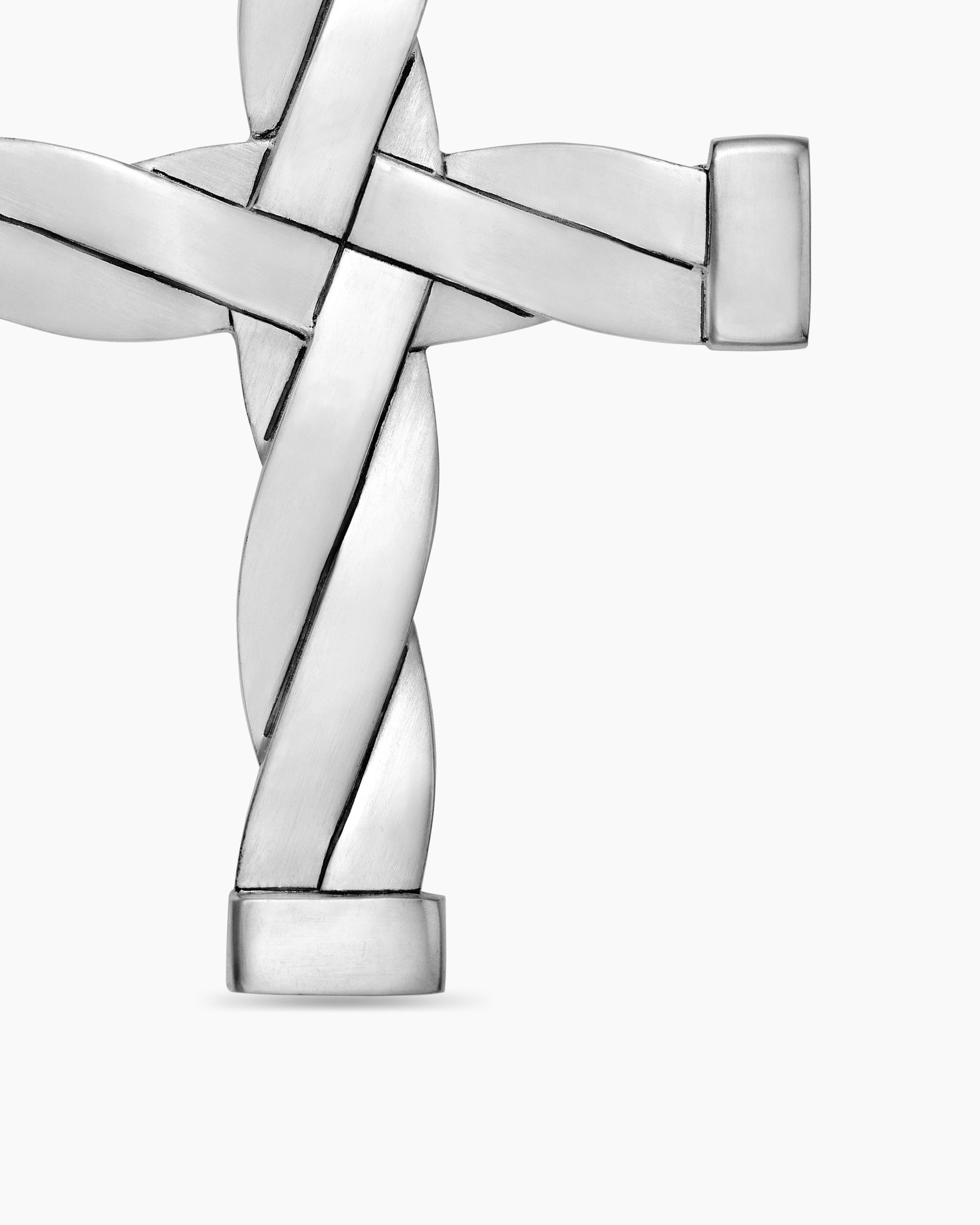 DY Helios™ Cross Pendant in Sterling Silver, 36mm