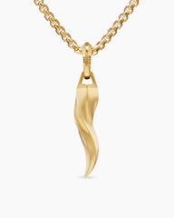 Cornicello Amulet in 18K Yellow Gold, 30mm