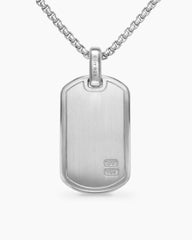 Pyramid Tag in Sterling Silver, 35mm