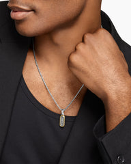 Love Amulet in Sterling Silver with 14K Yellow Gold, 22mm