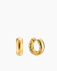 DY Mercer® Micro Hoop Earrings in 18K Yellow Gold, 13.4mm