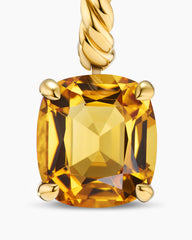 Marbella Drop Earrings in 18K Yellow Gold with Citrine, 11mm