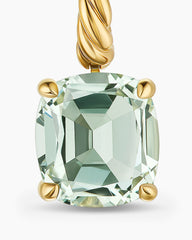 Marbella Drop Earrings in 18K Yellow Gold with Prasiolite, 11mm