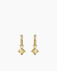 Micro Chatelaine® Drop Earrings in 18K Yellow Gold with Champagne Citrine, 5mm