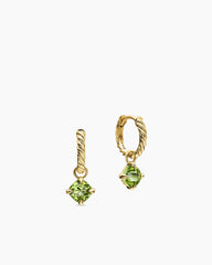 Micro Chatelaine® Drop Earrings in 18K Yellow Gold with Peridot, 5mm