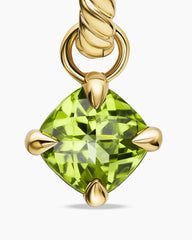 Micro Chatelaine® Drop Earrings in 18K Yellow Gold with Peridot, 5mm