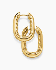 DY Madison® Smooth Hoop Earrings in 18K Yellow Gold, 24.3mm