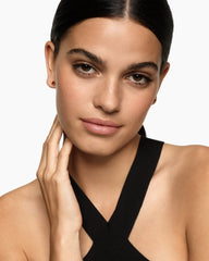 Micro Chatelaine® Stud Earrings in 18K Yellow Gold with Garnet, 4.8mm