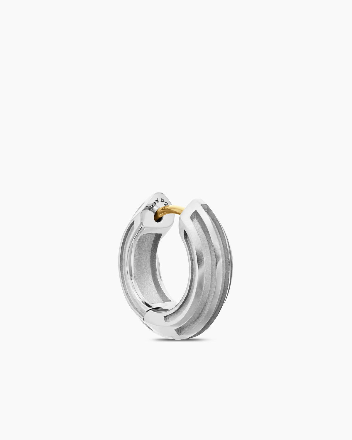 Streamline® Hoop Earring in Sterling Silver, 14mm