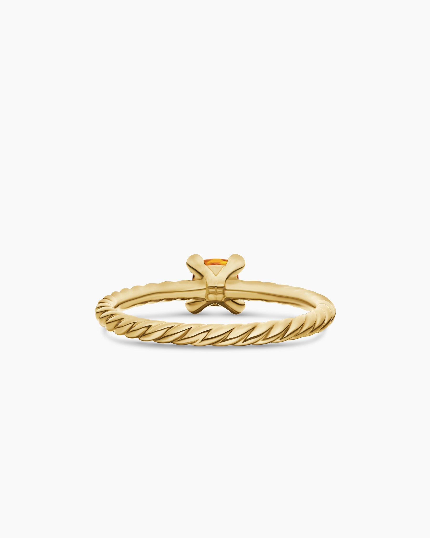 Chatelaine® Teen Ring in 18K Yellow Gold with Citrine, 4mm