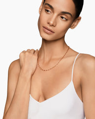 DY Madison® Chain Necklace in 18K Rose Gold, 3mm