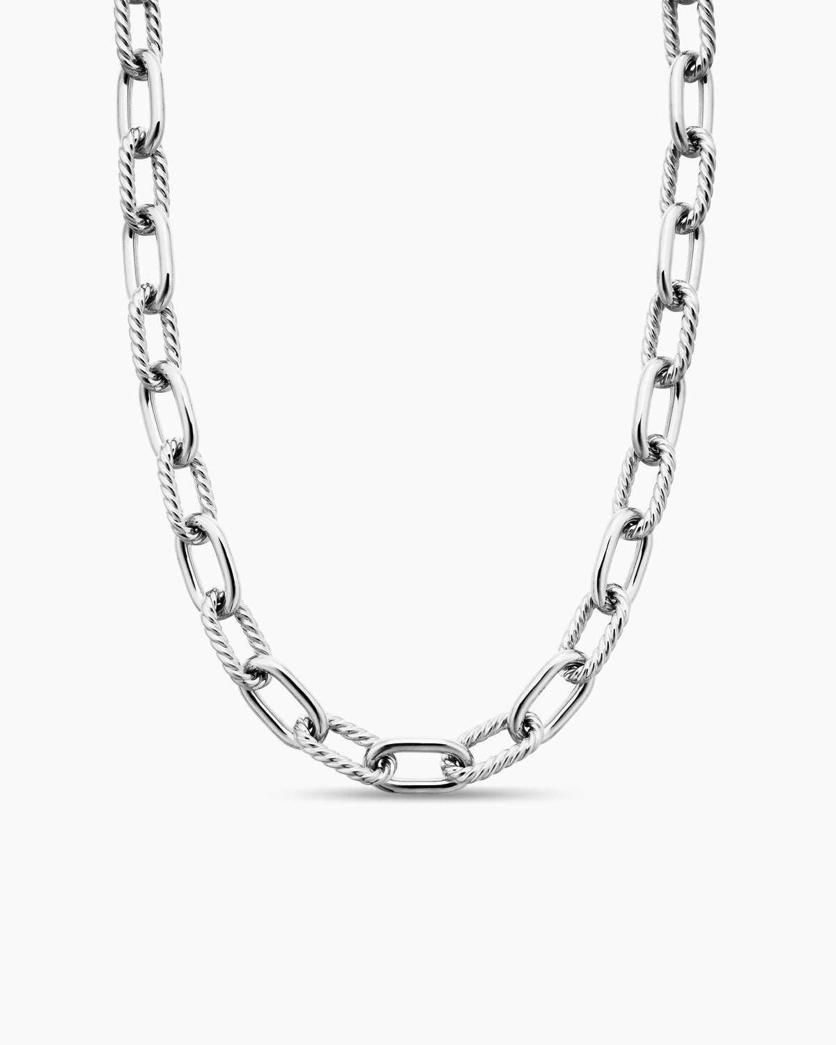 DY Madison® Chain Necklace in Sterling Silver, 11mm