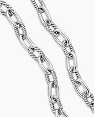 DY Madison® Chain Necklace in Sterling Silver with 18K Yellow Gold, 13.5mm