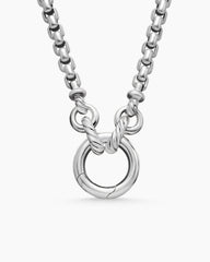 Smooth Amulet Vehicle Box Chain Necklace in Sterling Silver, 3.6mm