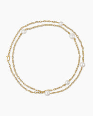 DY Madison® Pearl Necklace in 18K Yellow Gold with Pearls, 6.2mm