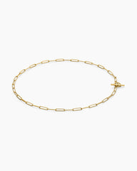 DY Madison® Elongated Chain Necklace in 18K Yellow Gold, 3.5mm