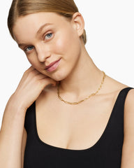 DY Madison® Chain Necklace in 18K Yellow Gold, 4mm