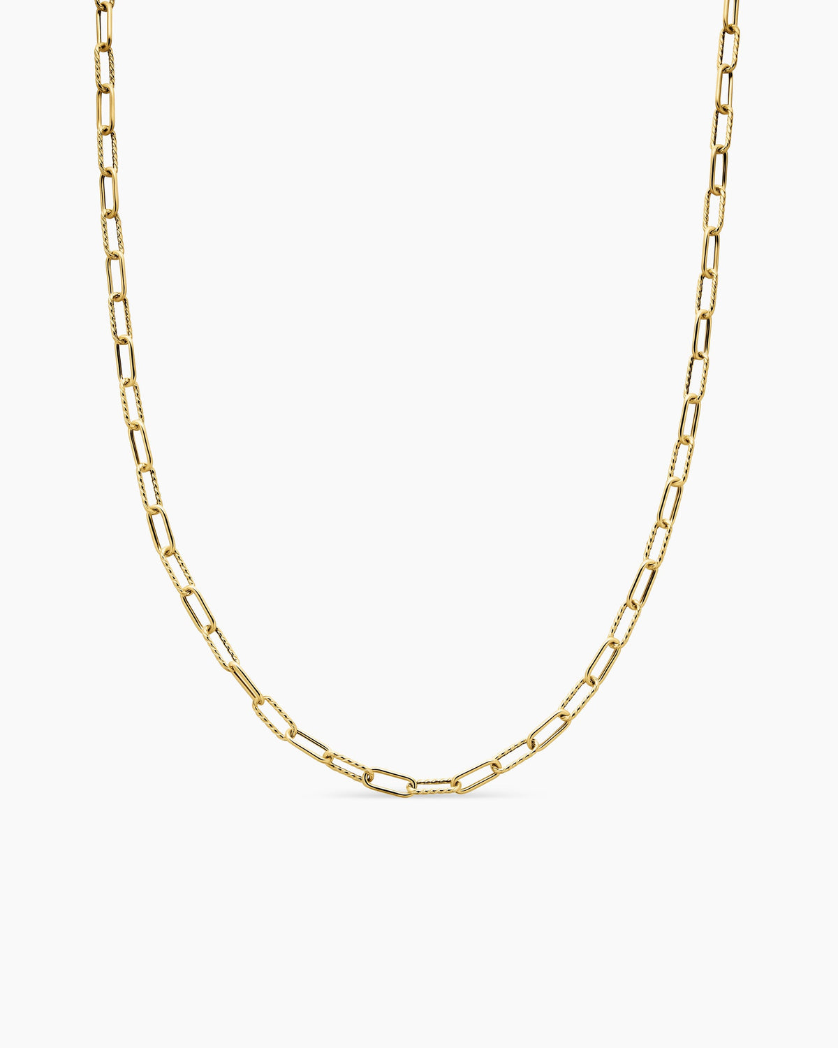 DY Madison® Chain Necklace in 18K Yellow Gold, 4mm