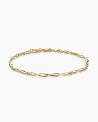 Wisteria® Necklace in 18K Yellow Gold with Diamonds, 6mm