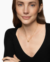 Sculpted Cable Chain Necklace in 18K Yellow Gold, 9mm