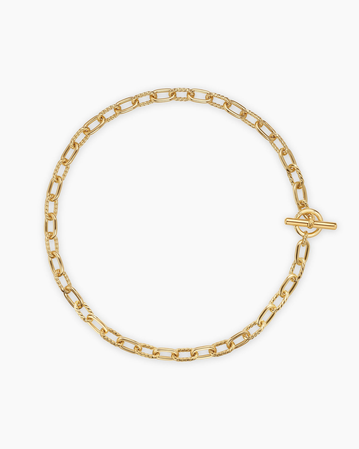 DY Madison® Toggle Chain Necklace in 18K Yellow Gold, 8.5mm