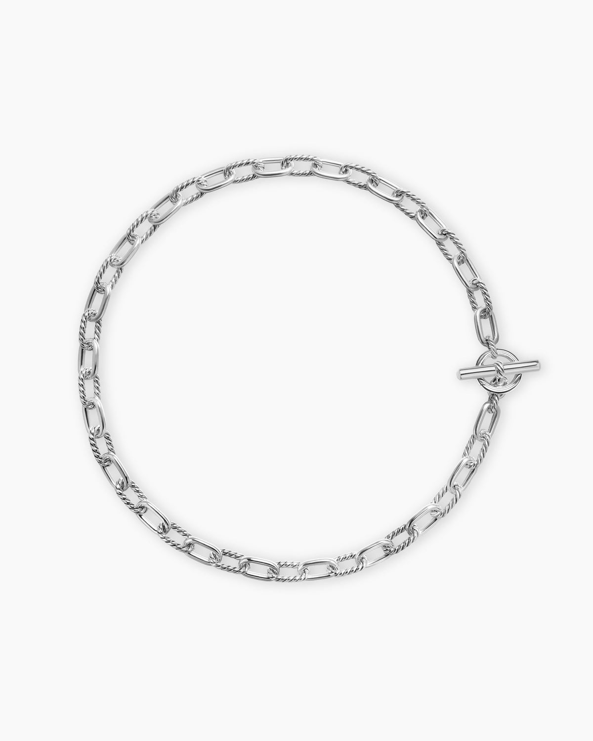 DY Madison® Toggle Chain Necklace in Sterling Silver, 8.5mm