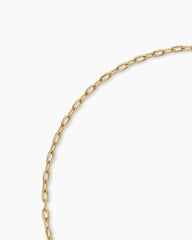 DY Madison® Pavé Diamond Toggle Chain Necklace in 18K Yellow Gold, 3mm