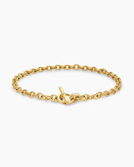 DY Mercer® Toggle Chain Necklace in 18K Yellow Gold with Diamonds, 8mm