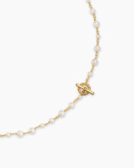 Pearl Classics Toggle Chain Necklace in 18K Yellow Gold, 4.5mm