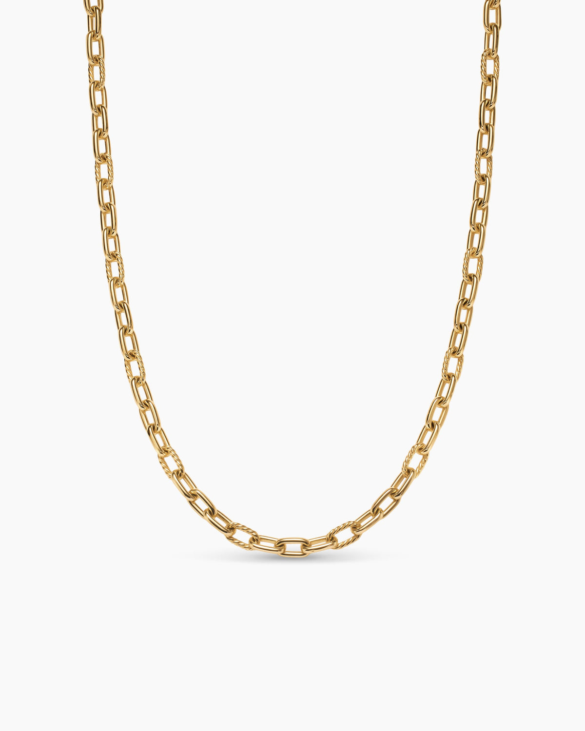 DY Madison® Chain Necklace in 18K Yellow Gold, 6mm