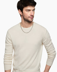 Curb Chain Necklace in Sterling Silver, 6mm