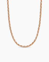 Streamline® Link Necklace in 18K Rose Gold, 5.5mm