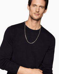 Streamline® Link Necklace in Platinum, 5.5mm