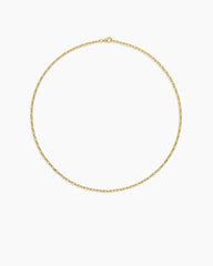 DY Madison® Chain Necklace in 18K Yellow Gold, 3mm