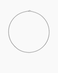 DY Madison® Chain Necklace in Sterling Silver, 3mm