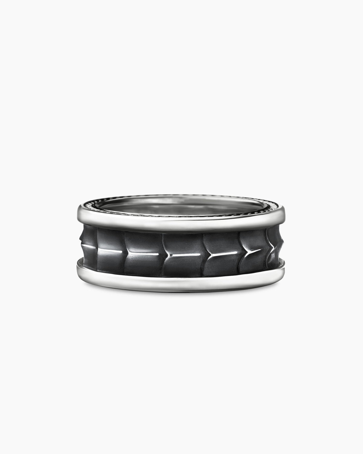 Armory® Band Ring in Sterling Silver, 9mm
