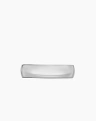 Streamline® Band Ring in 18K White Gold, 6mm