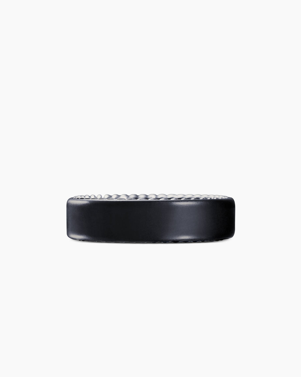 Streamline® Band Ring in Black Titanium, 6mm