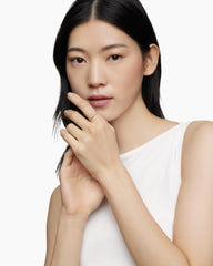 Pavé Petite Band Ring in 18K Yellow Gold with Diamonds, 2.8mm