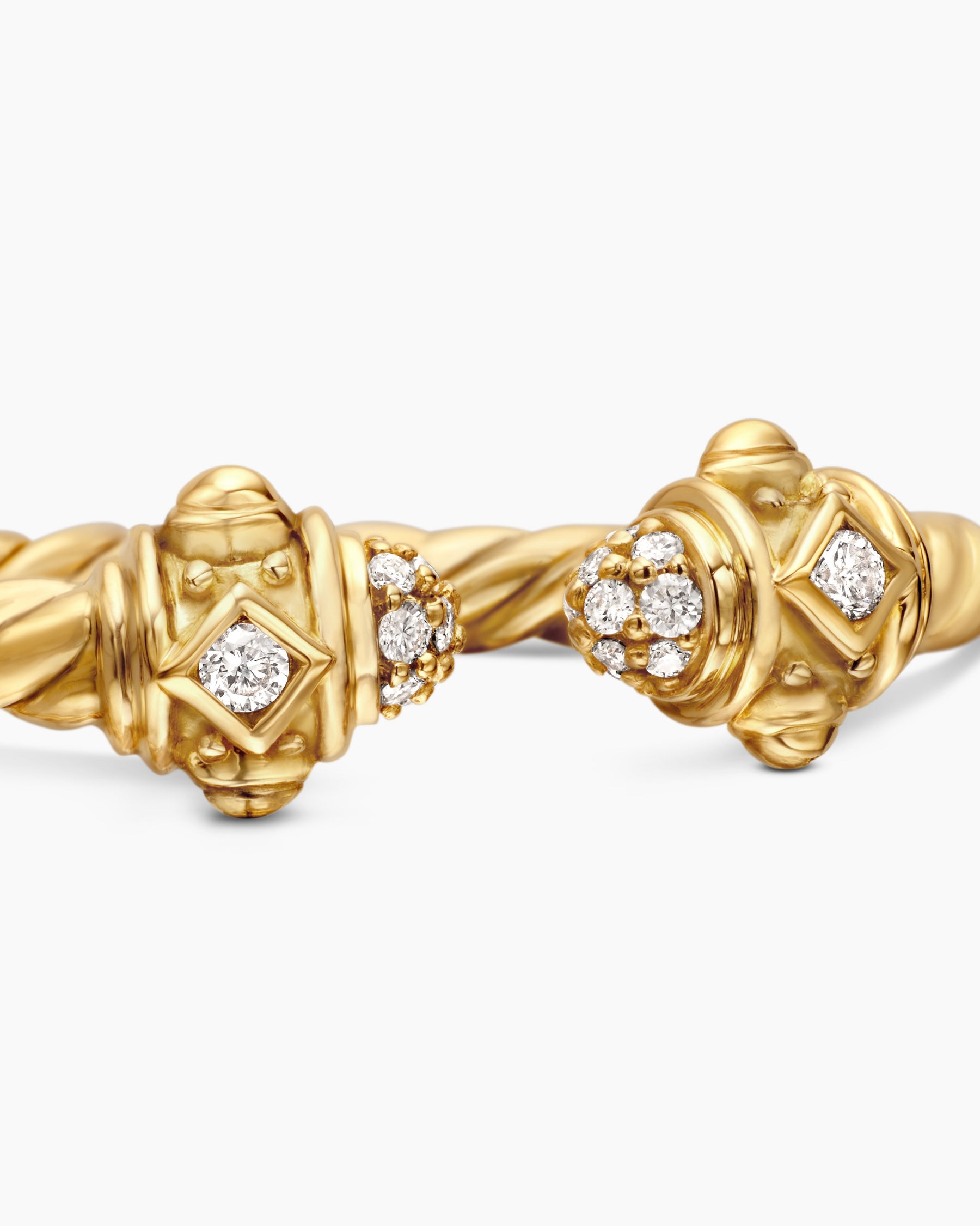 Renaissance® Ring in 18K Yellow Gold with Diamonds, 2.3mm