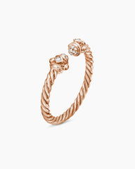 Renaissance® Ring in 18K Rose Gold with Diamonds, 2.3mm