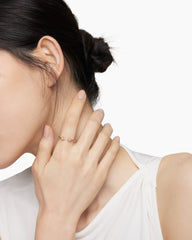 Renaissance® Ring in 18K Rose Gold with Diamonds, 2.3mm